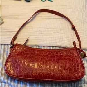 Brahmin Red leather bag
